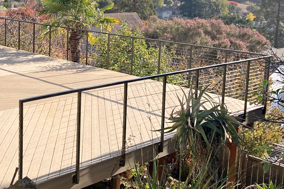 Cable railings installed in Laguna Niguel by our pros