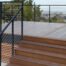 cable railing for rooftop decks: a stylish solution